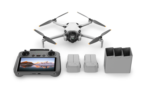 Echo Six Hobbies DJI Mini 4 Pro Fly More Combo Plus (DJI RC 2) Includes 3 Plus Batteries and Shoulder Bag – Image 1 | DroneNerds