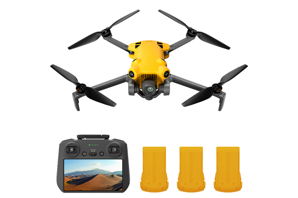 Echo Six Hobbies Skyrover X1 Combo with Screen Controller and 3 Batteries (Yellow)