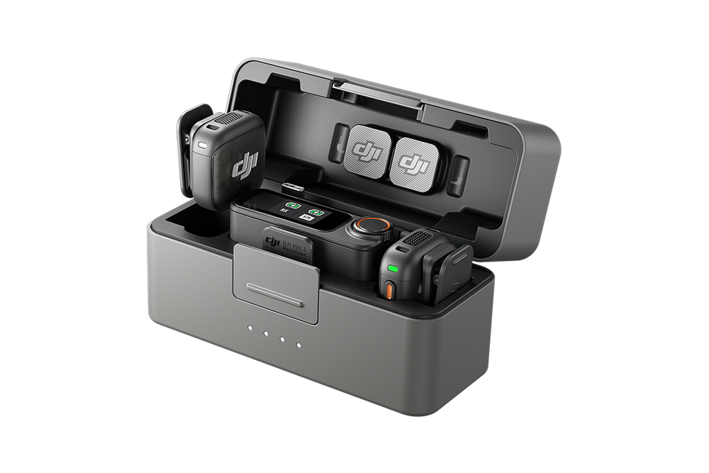 Echo Six Hobbies DJI Mic 3 (2 Transmitters + 1 Receiver + Charging Case)