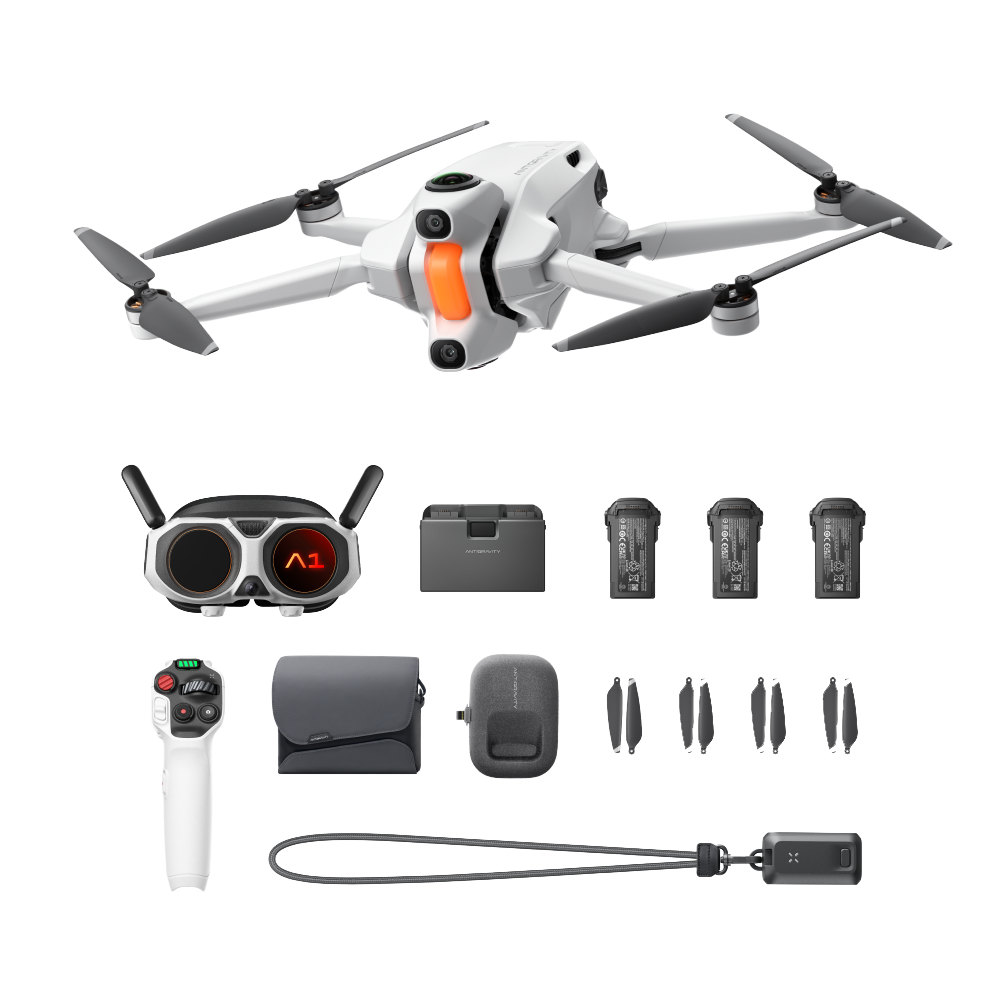 Echo Six Hobbies Antigravity A1 8K 360 Remote Control Drone - Explorer Bundle