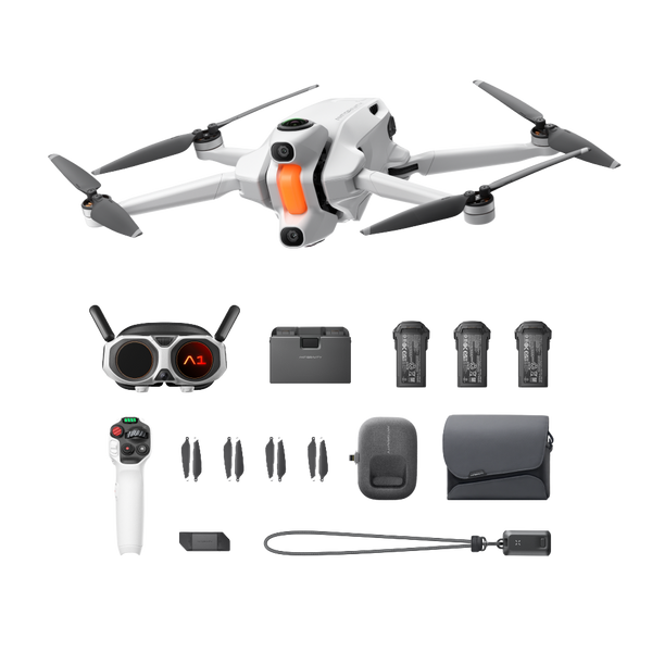 Echo Six Hobbies Antigravity A1 8K 360 Remote Control Drone - Infinity Bundle