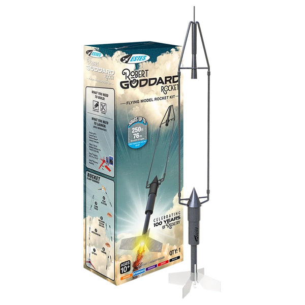Echo Six Hobbies - Estes Robert Goddard Model Rocket Kit - main product view