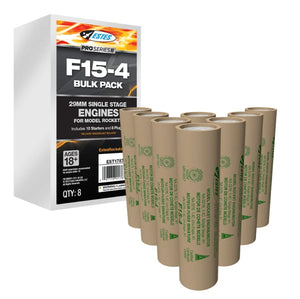 Echo Six Hobbies - Estes F15-4 Engine Bulk Pack - main product view