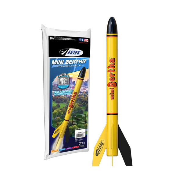 Echo Six Hobbies - Estes Mini Bertha Model Rocket Kit - main product view