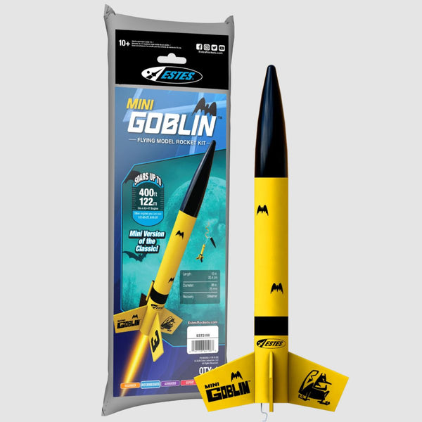 Echo Six Hobbies - Estes Mini Goblin Model Rocket Kit - main product view