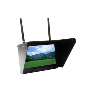 Echo Six Hobbies FlySight 32Ch Black Pearl 5.8Ghz 7" Diversity Monitor with Integrated Battery – Image 1 | DroneNerds