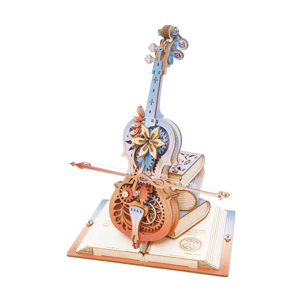 Echo Six Hobbies — ROKR Symphony of Gorgeous Dreams Mechanical Music Box AMK63M — front view
