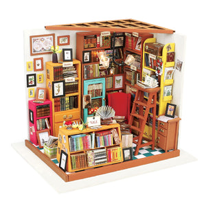 Echo Six Hobbies Rolife Sam's Study library miniature house, product image 1