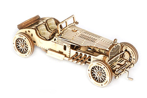 Echo Six Hobbies ROKR Grand Prix Car scale model 3D wooden puzzle