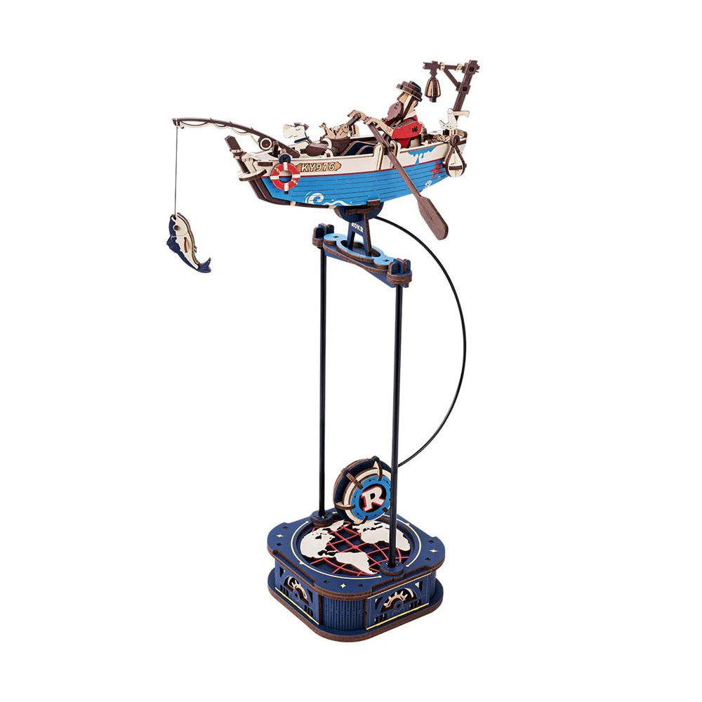 Echo Six Hobbies - ROKR Ocean Fisher Pendulum Balance Toy 3D Puzzle (ROEMCD02), image 1