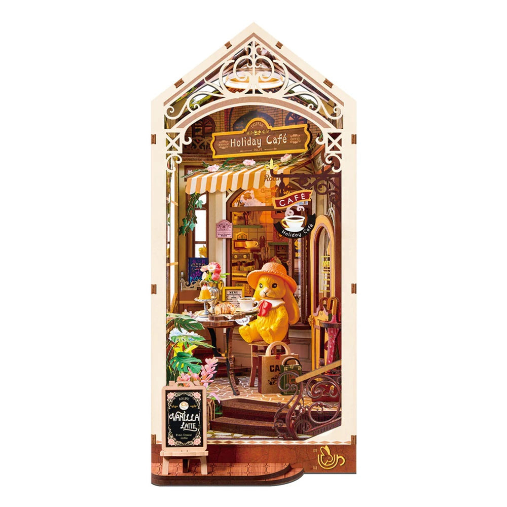 Echo Six Hobbies Rolife Holiday Cafe TGB15 book nook, product image 1