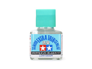 Echo Six Hobbies Tamiya Extra Thin Cement Low Odor 40ml