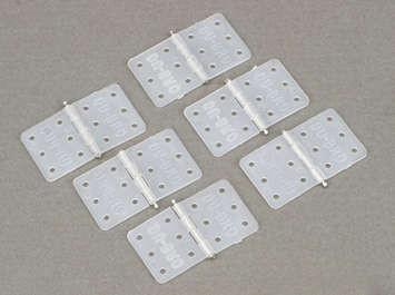 Echo Six Hobbies - Dubro Small Nylon Hinges-6 pack