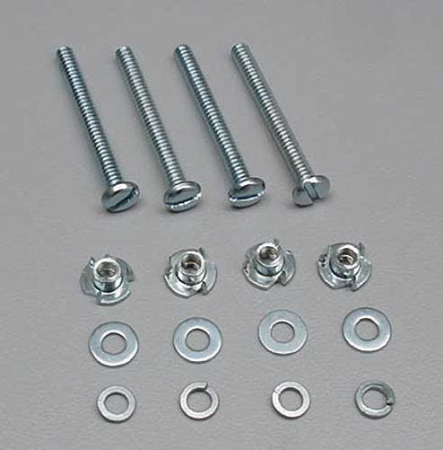 Echo Six Hobbies - 6-32 x 1-1/4" Mounting Bolts & Blind Nuts