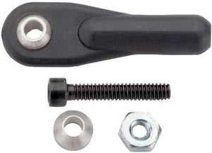 Echo Six Hobbies Dubro 2-56x1/2 Swivel Ball Link w/ Hardware-Black 2/pkg