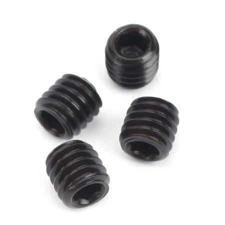 Echo Six Hobbies - Dubro Socket Set Screws, 4mm, 4/pkg