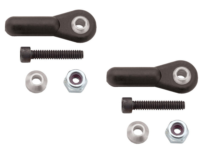 Echo Six Hobbies Dubro 3mm Heavy Duty Ball Links (2/pkg)