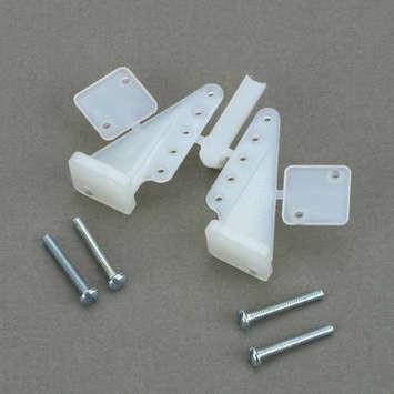 Echo Six Hobbies - Dubro T-Style Nylon Control Horns 2pc