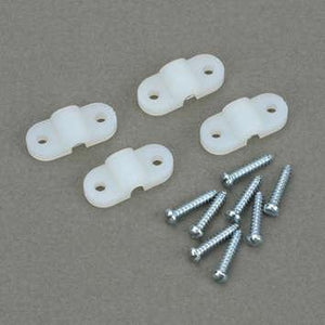 Echo Six Hobbies Dubro 5/32" Nylon Landing Gear Strap 4/pkg