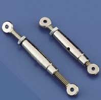 Echo Six Hobbies Dubro 1/4 Scale Turnbuckles,1/16" (1.5mm) Eye & 4-40 Threaded