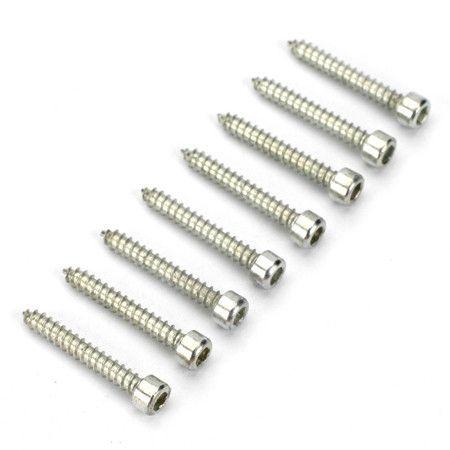 Echo Six Hobbies - Dubro #4x1/2" Socket Head Sheet Metal Screws 8pc