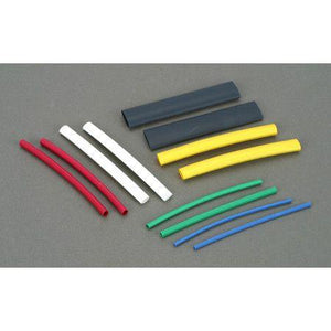 Echo Six Hobbies Dubro 1/16" (1.5mm) Heat Shrink Tubing (Blue) 4/pkg