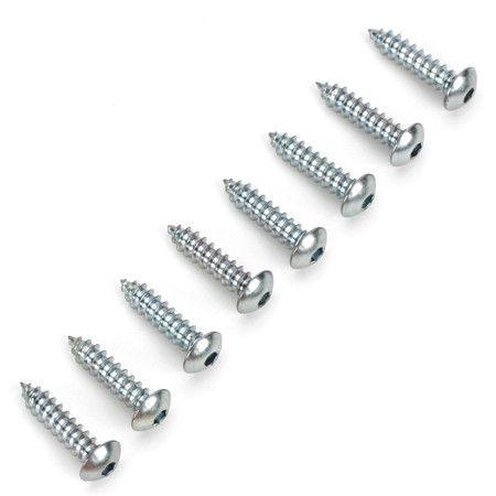 Echo Six Hobbies - Dubro #2x1/2" Button Head Sheet Metal Screws 8/pkg