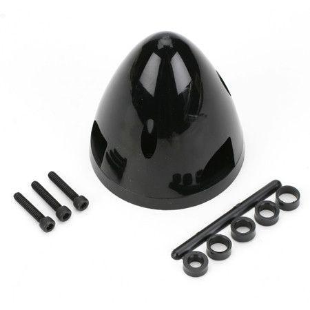 Echo Six Hobbies Dubro 2" Spinner (3 Blade) Black