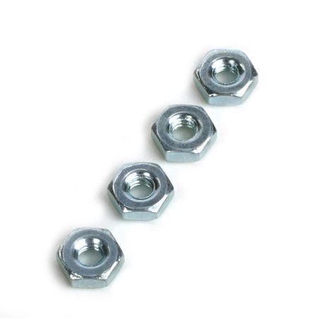 Echo Six Hobbies - Dubro Standard Steel Hex Nuts (2-56) 4/pkg