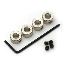 Echo Six Hobbies - Dubro 1/16" Plated Brass Dura-Collar Bulk 12/pkg