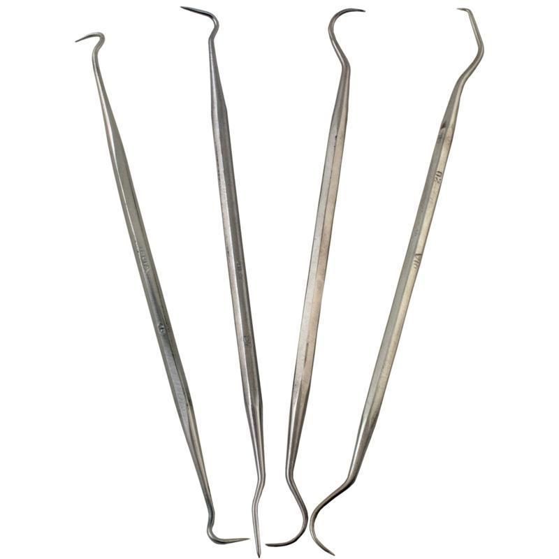 Echo Six Hobbies. Enkay 4pc Dental Pick Assortment, Carded