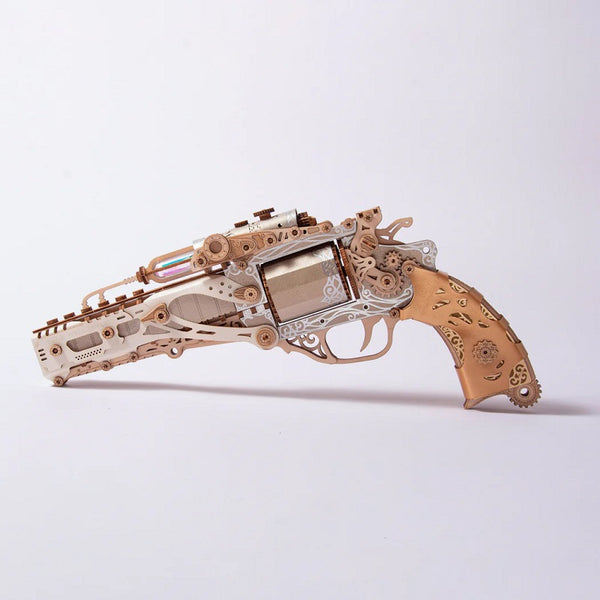 Echo Six Hobbies HowCat Steam Revolver - White