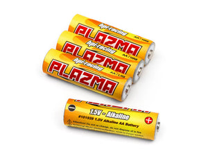 Echo Six Hobbies HPI Racing Plazma four-pack of 1.5 V alkaline AA batteries