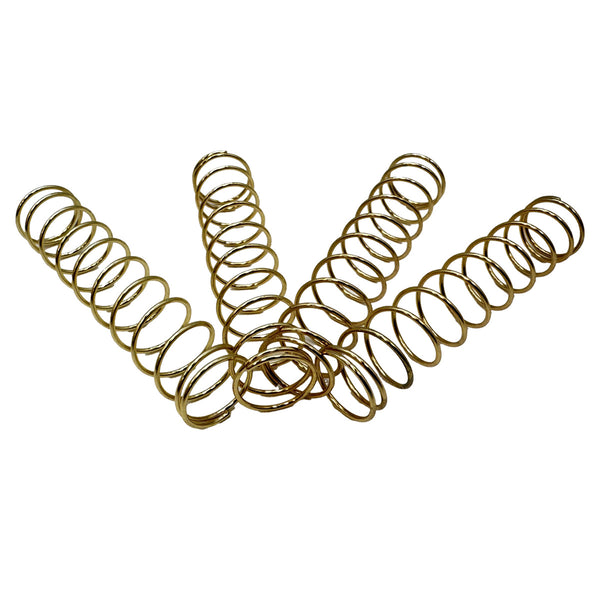 Echo Six Hobbies HPI Racing Shock Springs 11 Coils, 75x14x1.1mm (4pcs/Gold)