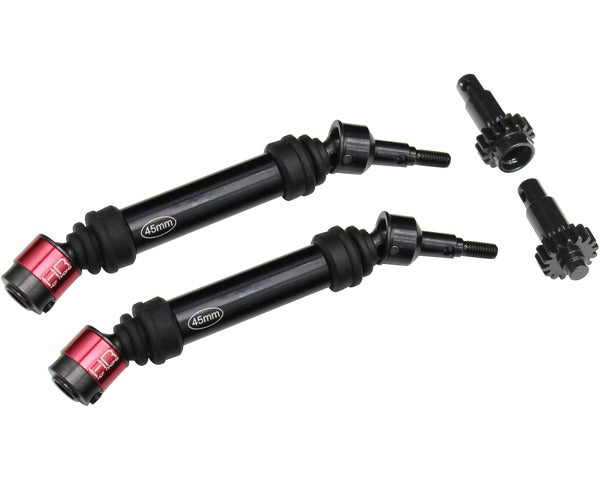 Echo Six Hobbies. Hot Racing Light Weight Metal CV Splined Drive Shaft