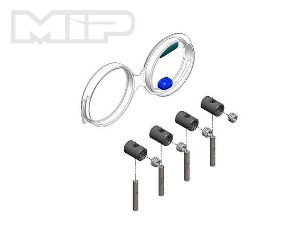 Echo Six Hobbies. MIP - Moore's Ideal Products MIP X-Duty Rebuild Kit