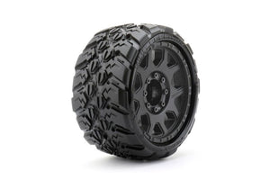 Echo Six Hobbies. Power Hobby 1/8 SGT 3.8 King Cobra Belted Mounted Tires (2) 17mm