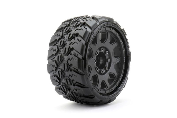 Echo Six Hobbies. Power Hobby 1/8 SGT 3.8 King Cobra Belted Mounted Tires (2) 17mm
