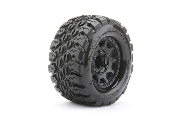 Echo Six Hobbies. Power Hobby 1/10 2.8 MT King Cobra Belted Tires (2) w/Removable Hex