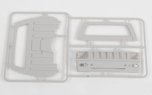Echo Six Hobbies. RC4WD Mojave II Cab Back Panels and Grill Parts Tree (Primer Gray)