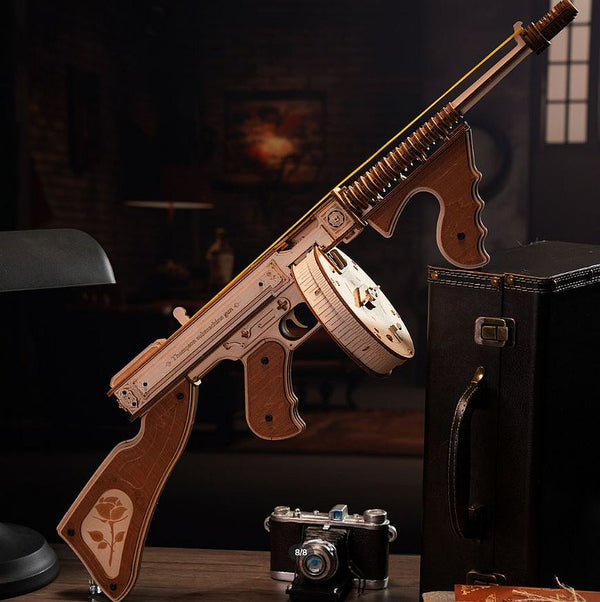 Echo Six Hobbies Robotime ROKR Thompson Submachine Gun LQB01, image 1