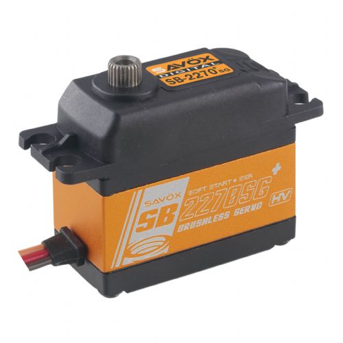 Echo Six Hobbies. Savox High Voltage Brushless Digital Servo 0.12sec / 444oz @ 7.4V