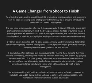 Echo Six Hobbies DJI Inspire 2 Advanced Combo with Zenmuse X7, Apple ProRes, CinemaDNG Licenses (NO BATTERIES)