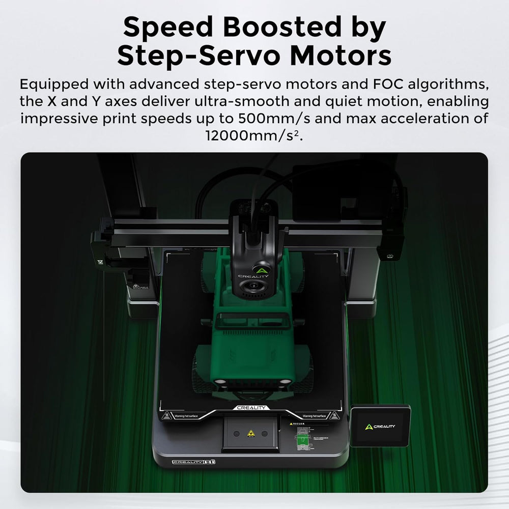 Echo Six Hobbies Creality HI 3D Printer, 500mm/s Hyper-Speed, Auto RFID Filament Detection, All-Metal Frame, – Image 2 | DroneNerds