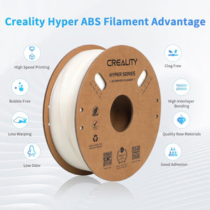 Echo Six Hobbies Creality Hyper ABS White Filament for K1/K1 Max/K1C – Image 2 | DroneNerds