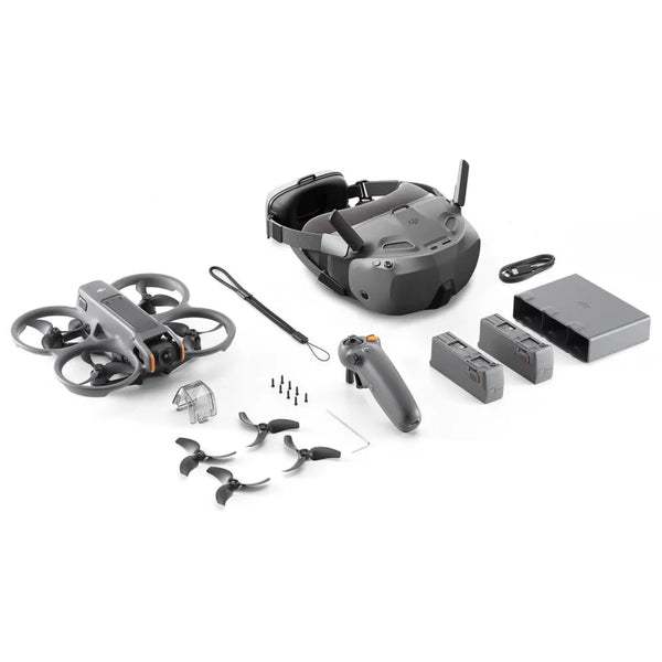 Echo Six Hobbies DJI Avata 2 Fly Smart Combo (3 Batteries) - Immersive 4K FPV Drone Kit