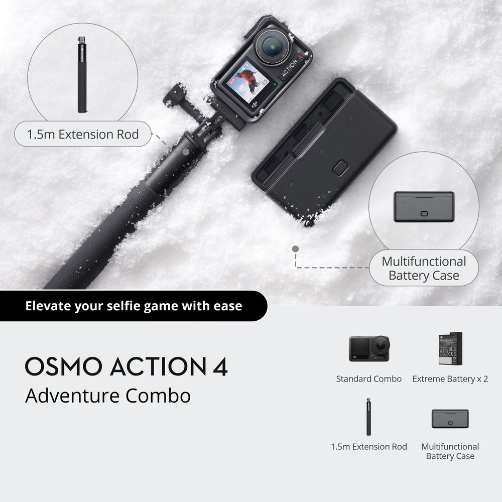 Echo Six Hobbies DJI Osmo Action 4 Action Cam Adventure Combo – Image 1 | DroneNerds
