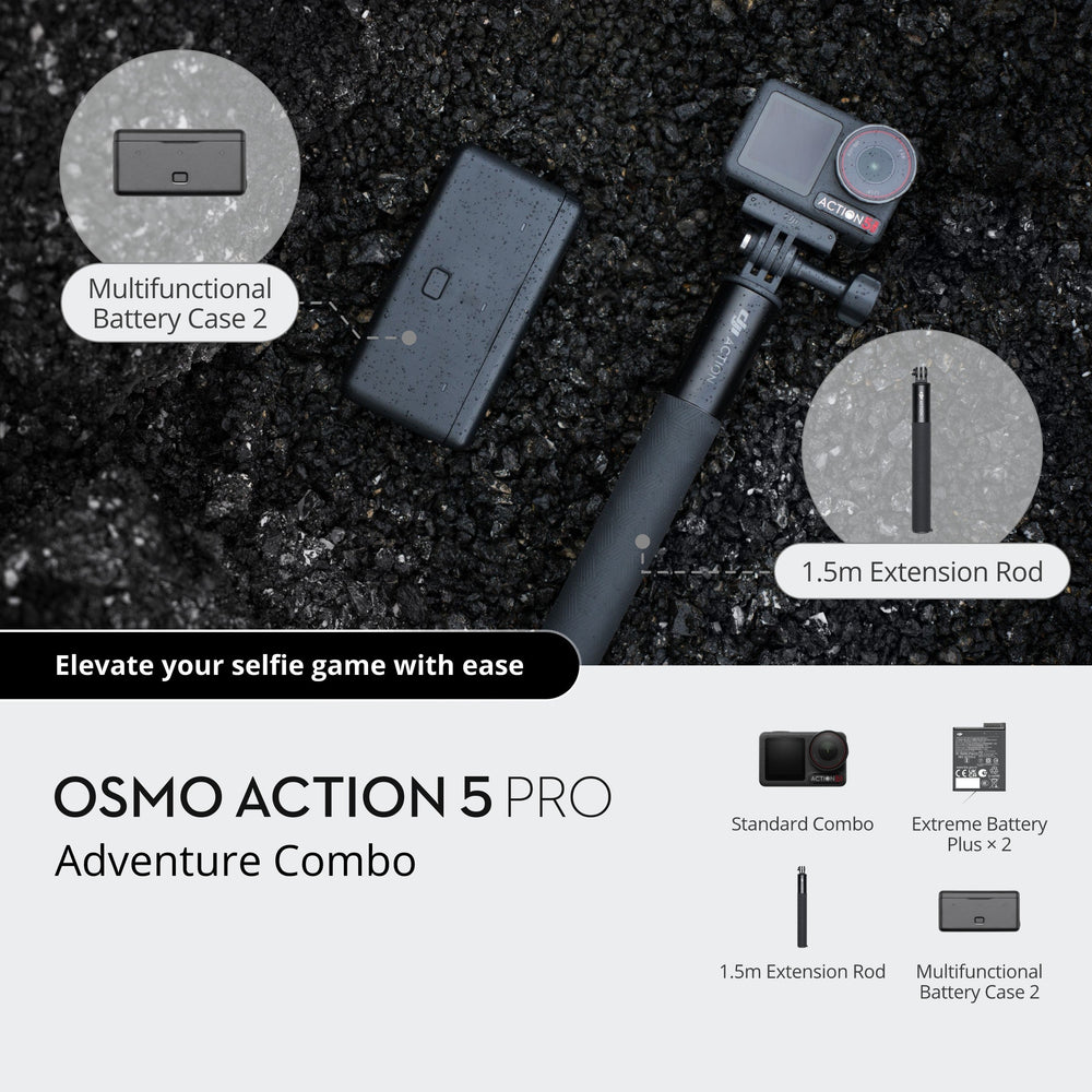 Echo Six Hobbies DJI Osmo Action 5 Pro Adventure Combo – Image 1 | DroneNerds