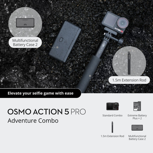 Echo Six Hobbies DJI Osmo Action 5 Pro Adventure Combo – Image 2 | DroneNerds