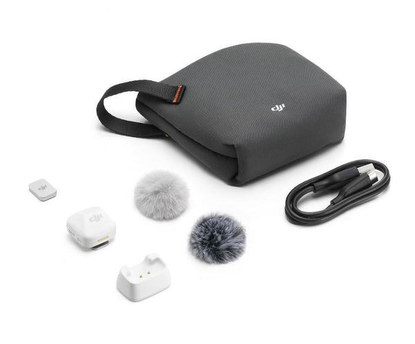 Echo Six Hobbies DJI Mic Mini Transmitter (Arctic White) – Image 2 | DroneNerds